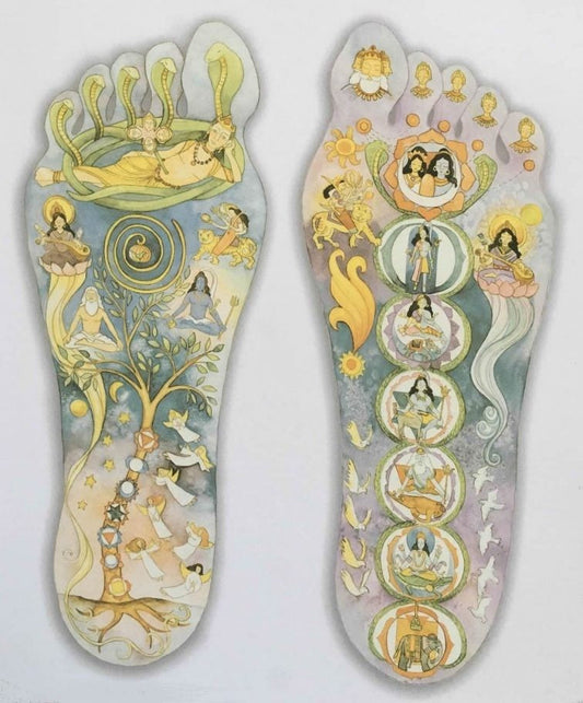 I piedi come radice della presenza: radicamento, stabilità e consapevolezza nella meditazione